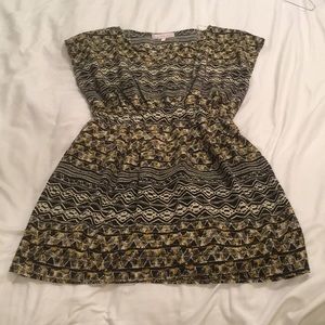 Love Notes Geometric Black and Gold Professional